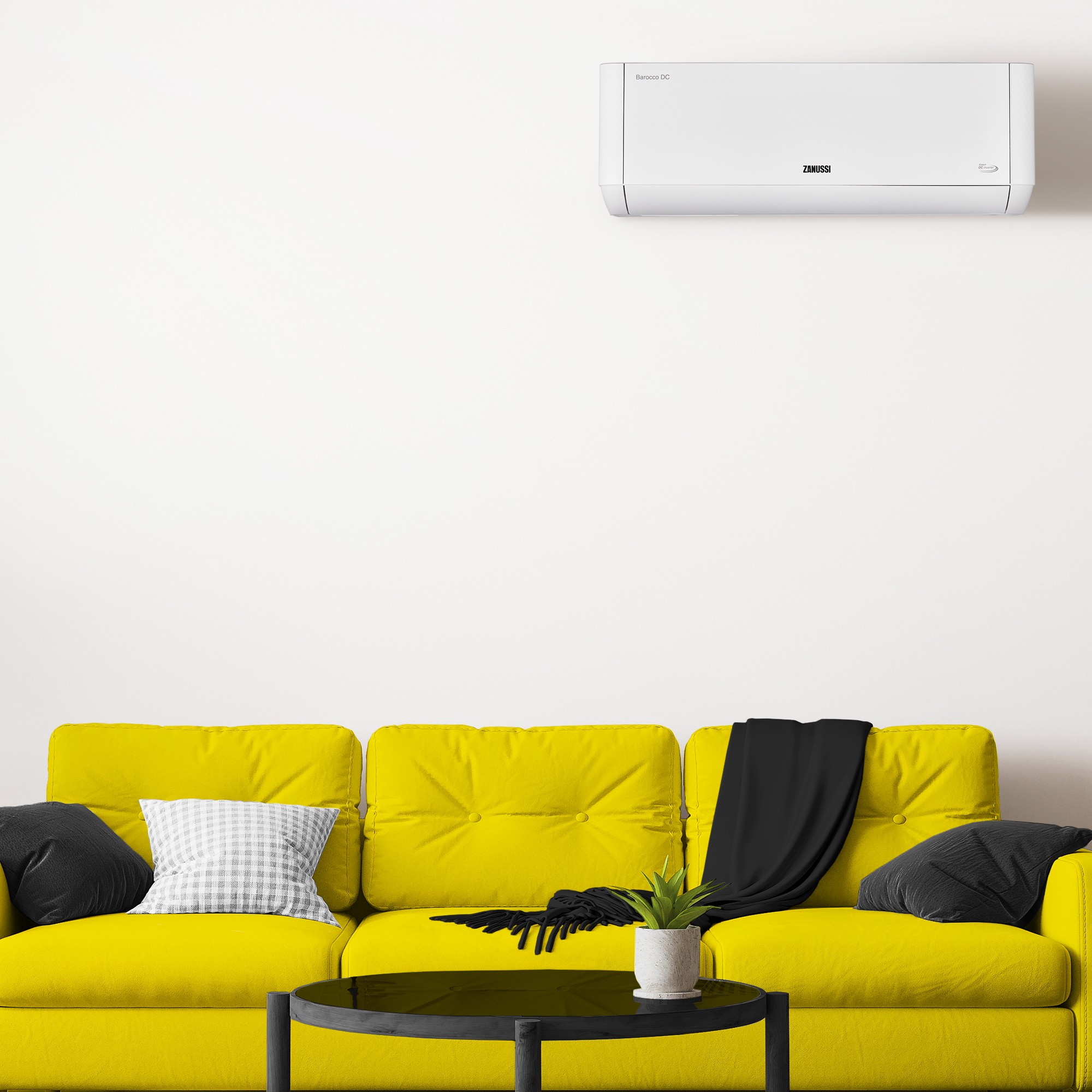 Сплит-система инверторного типа Zanussi Barocco DC Inverter ZACS/I-09 HB/A22/N8 комплект