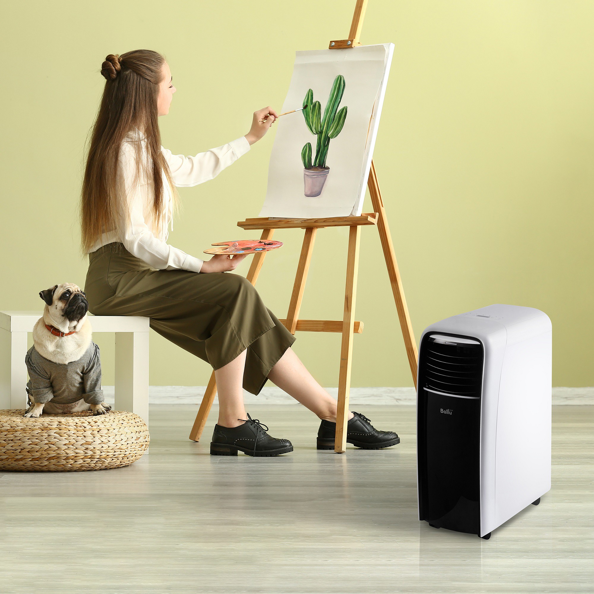 Кондиционер мобильный Ballu Smart Design BPAC-07 CD