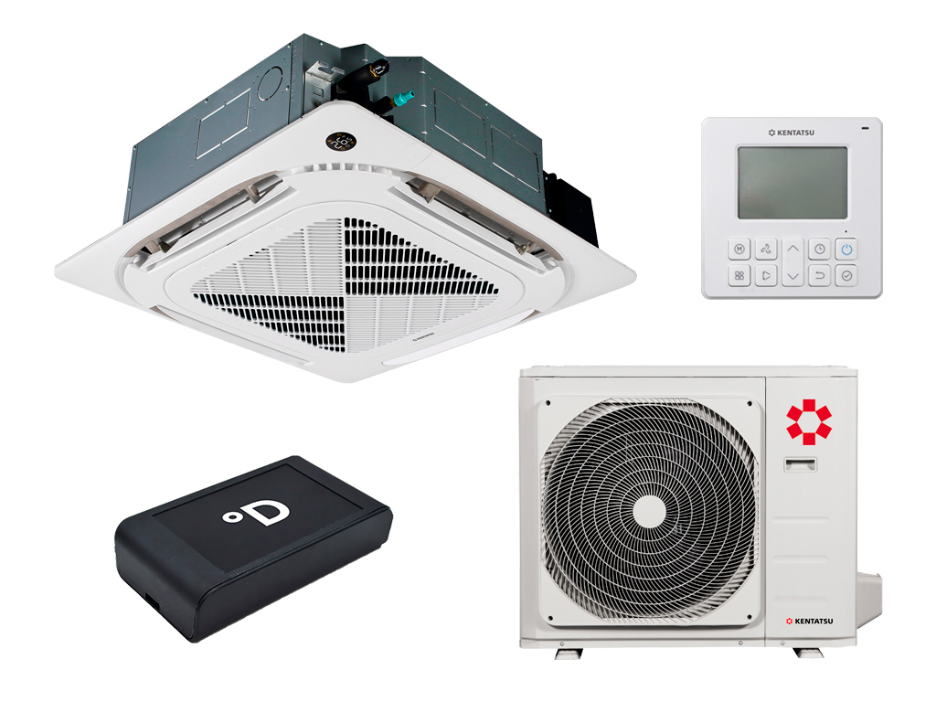 Кассетный кондиционер KSVB140HZAN1R/KSUNB140HZAN3/KPU95-DR