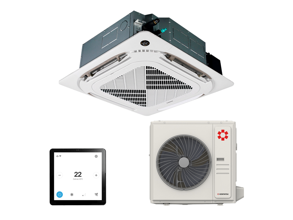 Кассетный кондиционер KSVB165HZRN1W/KSUNB165HZRN3/KPU95-DR