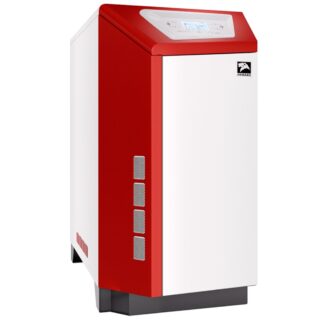 Котел газовый ЛЕМАКС Omega CI E 50, энергозависимый, напольный, 1 конт, откр.кам.сгор, чугун