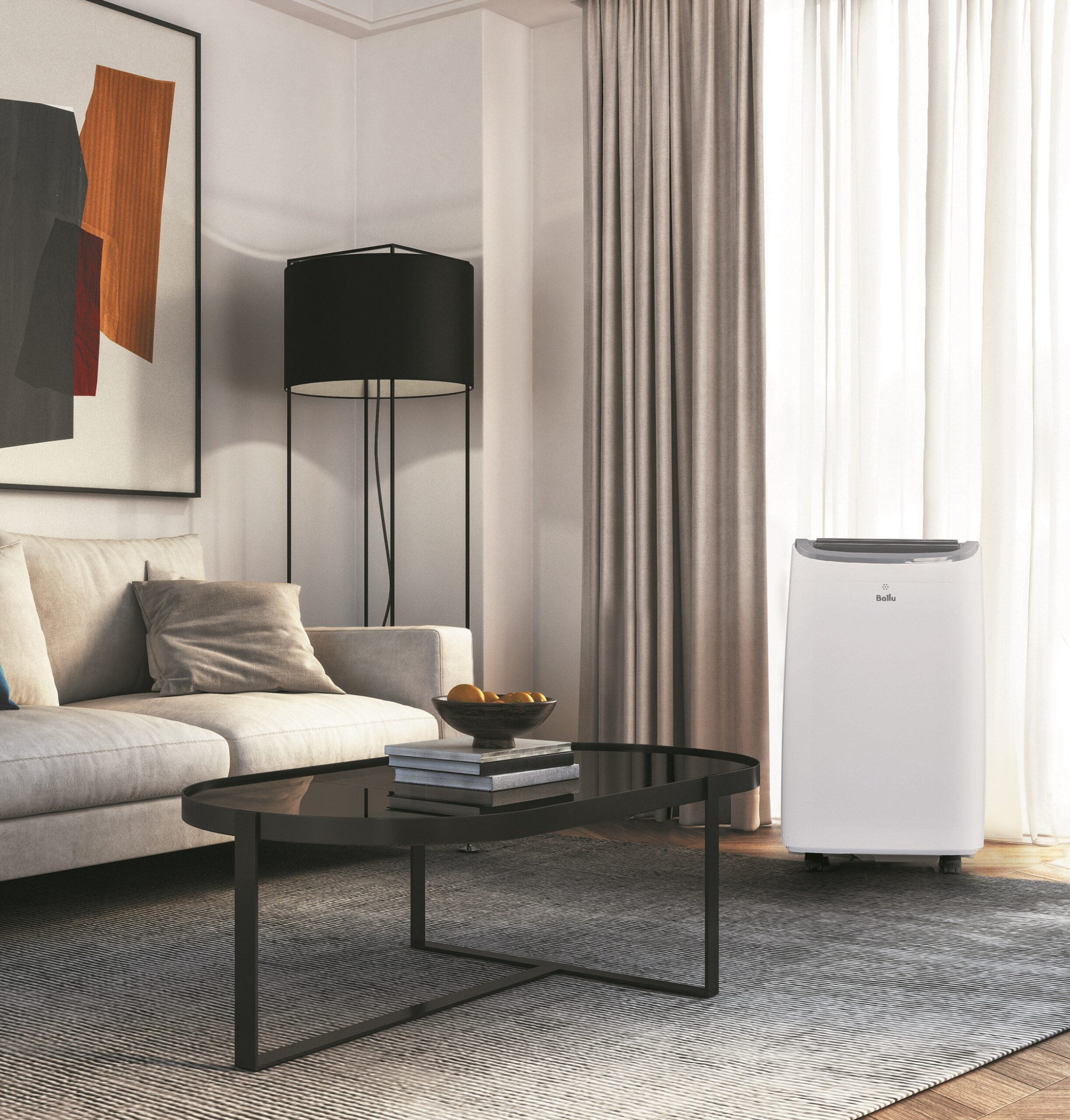 Кондиционер мобильный Ballu Smart Assistant BPAC-07 SA/N1