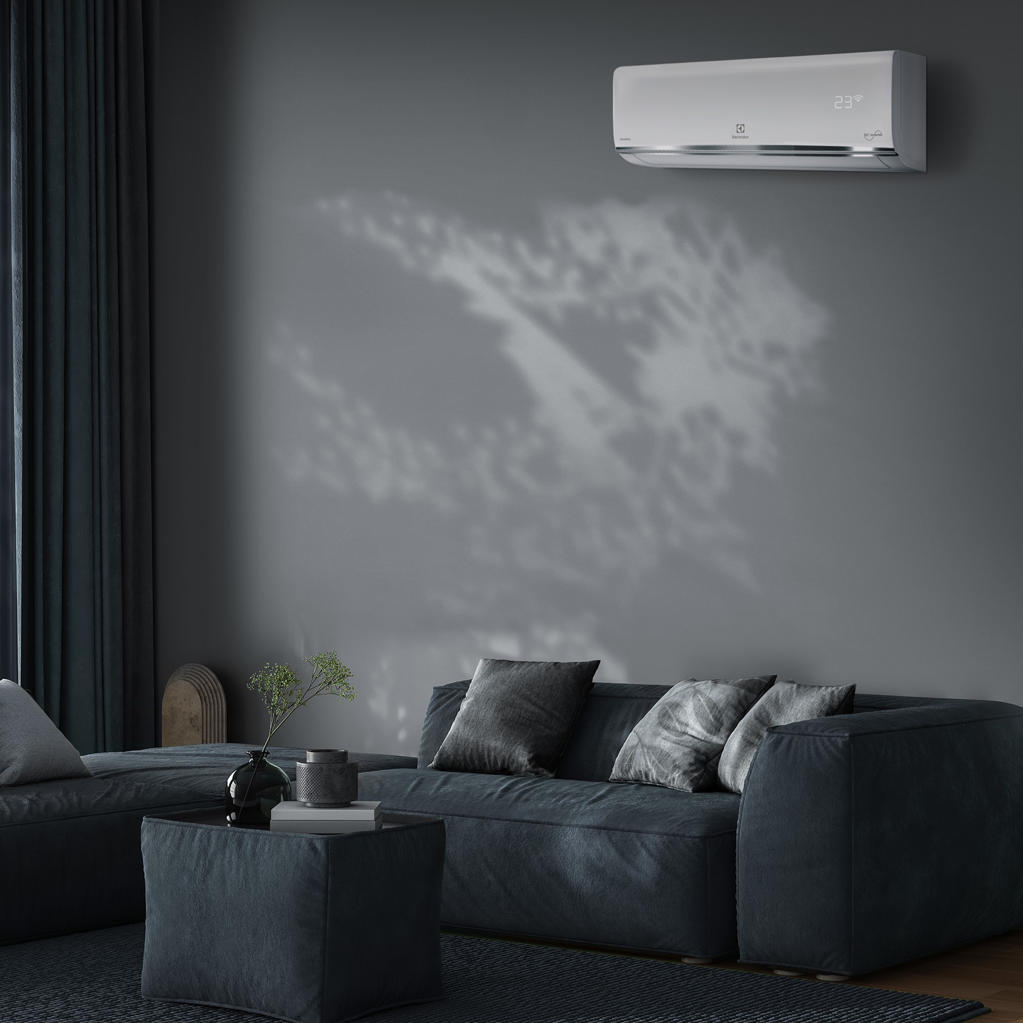 Сплит-система инверторного типа Electrolux Smartline DC EACS/I-09HSM/N8_V2 комплект — изображение 14